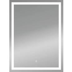 Loop Earplugs Frame Light Silver Vægspejl 60x80cm