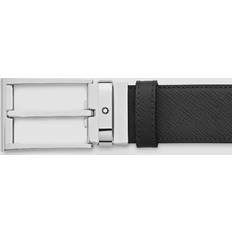 Montblanc leather Montblanc Textured Leather Reversible Belt, Black/Brown