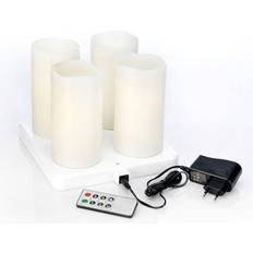 Duni led ljus Duni Rechargeable LED-ljus 22cm 4st
