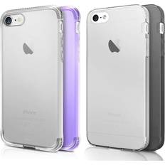 ItSkins Slim silikon Protect gel iPhone 5/5s/se täcka dubbla 2x paket