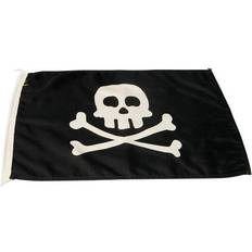Pirat flag 1852 Marine Humør-flag pirat 40x60cm Dekorationsfigur