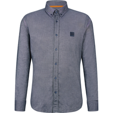 HUGO BOSS Mabsoot Slim-Fit Shirt - Dark Blue