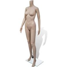 vidaXL Mannequin kvinde uden hoved