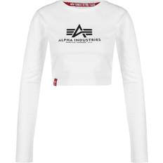 Alpha Industries Basic Crop Long Sleeve Tshirt