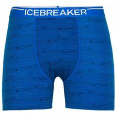 Laine mérinos Sous-vêtements pour hommes Icebreaker Boxer Anatomica - Homme - Ether/Shine - Taille