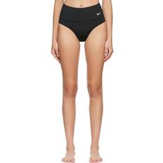 Nike Essential High-Waist Bikiniunderdel Til Kvinder - Sort