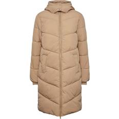 Pieces Jamilla Puffer Jacket - Silver Mink