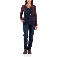 Carhartt Damen Hosen Carhartt Denim Double Front Ladies Dungarees, blue, for Women