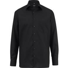 Olymp Uomo Camicie Olymp Camicia 'Luxor Uni Pop' - Nero