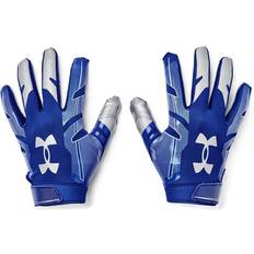 F8 Gloves - Royal/Metallic Silver