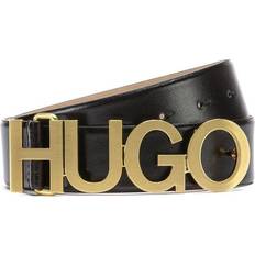 HUGO BOSS Gold Belts HUGO BOSS Logo Belt