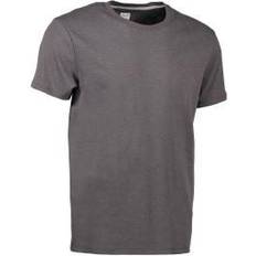 Seven Seas T-SHIRT O-NECK Mørk melange