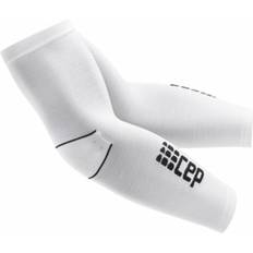 Bianco Copribraccia e Gambali Manicotti di Compressione CEP Compression - Noir