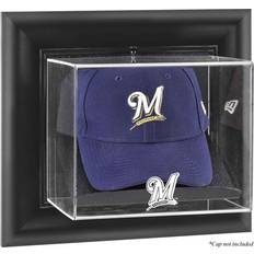 Sports Fan Products Fanatics Milwaukee Brewers Framed Wall-Mounted Logo Cap Display Case