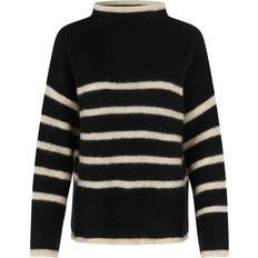 Second female ovalis Second Female Ovalis Knit T-Neck Jumper - Black