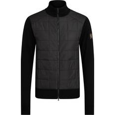 Merino Wool Jumpers Belstaff Kelbrook Zip Cardigan Men's - Black