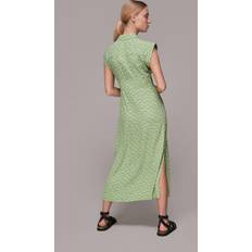 Green - Shirt Dress Dresses Whistles Shooting Floral Shirt Dress, Green/Multi