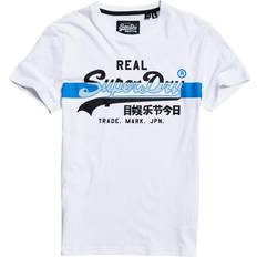 Superdry Premium Goods Metallic T-Shirt Atlantic