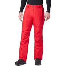 Columbia Pantalons Columbia Pantalon de ski Homme Taille Rouge