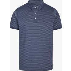 Signal Verner Mini Stripe Polo-7247-STORMY-BLUE-2XL