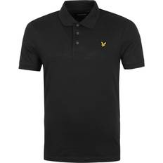 Stretch Pikétröjor Lyle & Scott Plain Polo Shirt - Jet Black