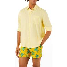 Vilebrequin Caroubis Linen Shirt - Hellrosa