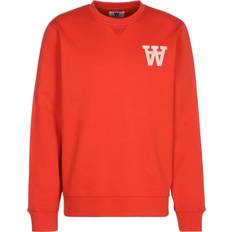 Wood Wood Truien Wood Wood Tye AA Sweatshirt - Chili Red