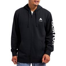 Burton Herren Oberteile Burton Elite Full Zip Sweatshirt - Schwarz