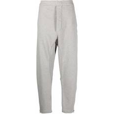 Logo Embossed Track Pants - Grey