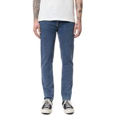 Nudie Jeans Lean Dean Plain Stone - Blå