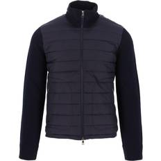 High Collar - Men Cardigans Moncler Padded Wool Cardigan