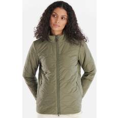 Snerle Barbour Snerle Quiltet Jakke - Brun