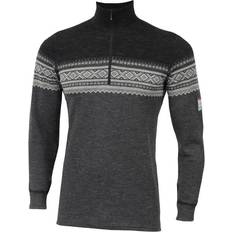 Klær Aclima DesignWool Marius Mock Neck with Zip Man - Norefjell