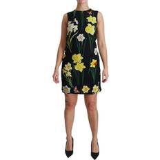 Dolce & Gabbana Fit Flare Wool Stretch Sheath Women's Dress