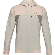 Under Armour Recover Fleece Hoodie - Purple/Weiß