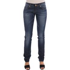 John Galliano Wash Cotton Stretch Skinny Low Women's Jeans