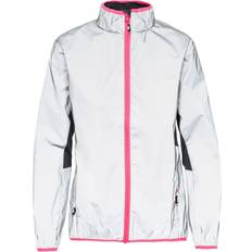 Silver - Sportswear Garment Clothing Trespass Womens Reflective Lumi Active Jacket