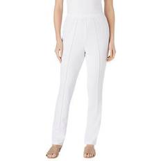 Woman Within Pants Woman Within Plus Women's Elastic-Waist Soft Knit Pant in (Size WP)