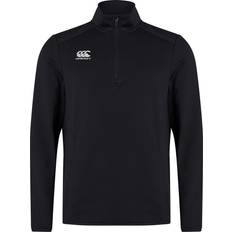 Canterbury Mens Club Zip Neck Track Top (Black)