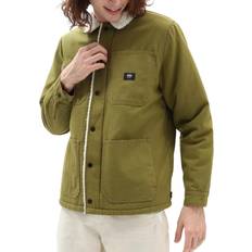 Ulkoiluvaatteet Vans Mn Drill Chore Coat - Sherpa Avocado/Antique White