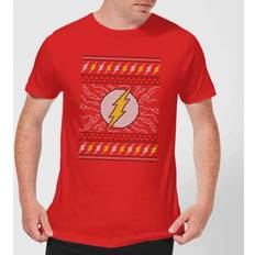 DC Comics Flash Knit Men's Christmas T-Shirt