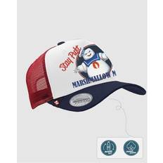 Leder Kopfbedeckungen Pieces Ghostbusters Trucker Cap "Marshmallow Man"