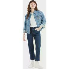 Levi's 501 Cropped Jeans, Salsa Stonewash W25/L28