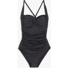 Collective Twist Halter One Piece - Svart
