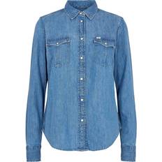 Lee Western Hemd - Blue Denim