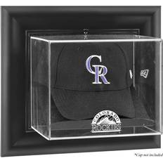 Sports Fan Products Fanatics Colorado Rockies Framed Wall-Mounted Logo Cap Display Case