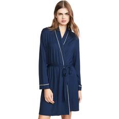 Blue Robes eberjey Gisele Robe Sorbet/Black