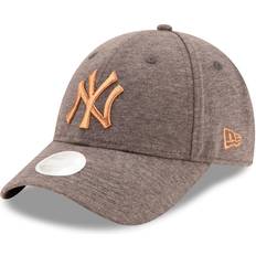 Dame - Pink Kasketter New Era 9FORTY Tech York Yankees MLB Cap 80489231, baseball kasket, Kvinde, grå, Størrelse: OSFA