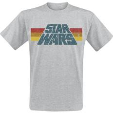 Star wars t shirts Star Wars T-Shirt Vintage Logo 1977 (størrelse: L)