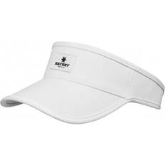 Bianco Cappelli Asics Performance Visor Cap - Brilliant White